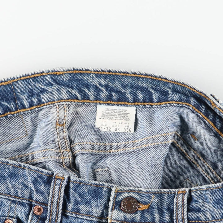 90s-00'S Levi's 505 Tapered Denim Pants, Men's W33 (approx.), Vintage cotton blue type Vintage Second Hand