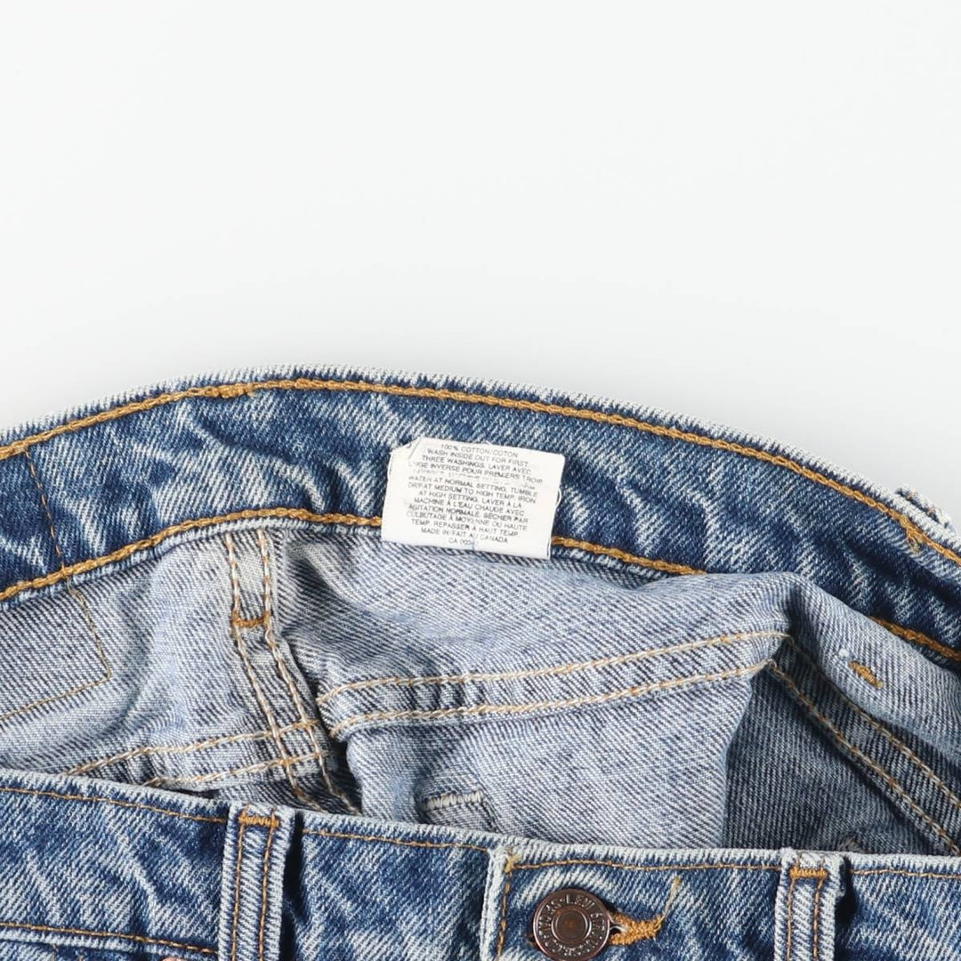 90s-00'S Levi's 505 Tapered Denim Pants, Men's W33 (approx.), Vintage cotton blue type Vintage Second Hand