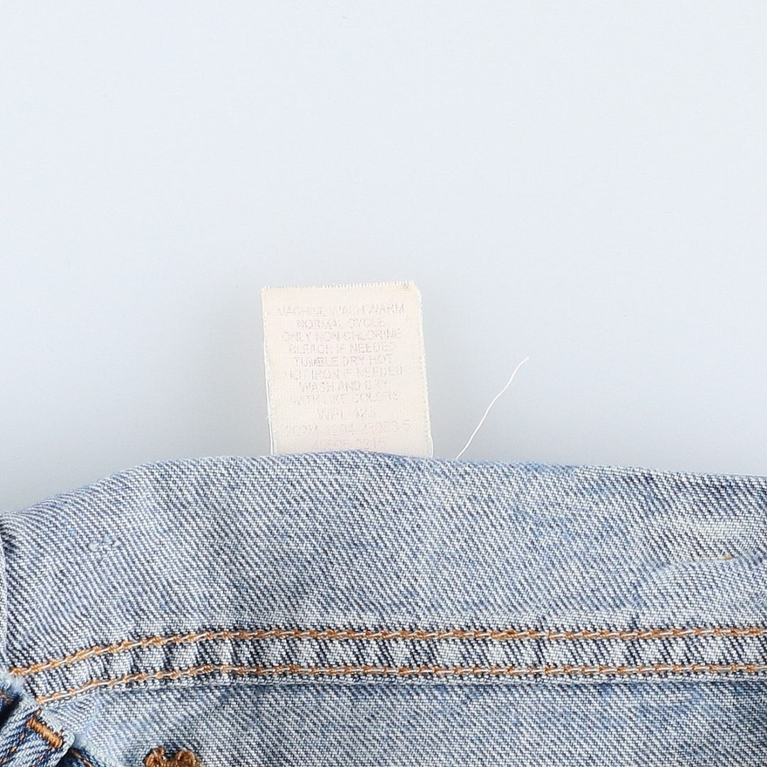 00'S Levi's 505 REGULAR FIT STRAIGHT LEG Orange Tab Tapered Denim Pants Men's W31 cotton blue type Vintage Second Hand