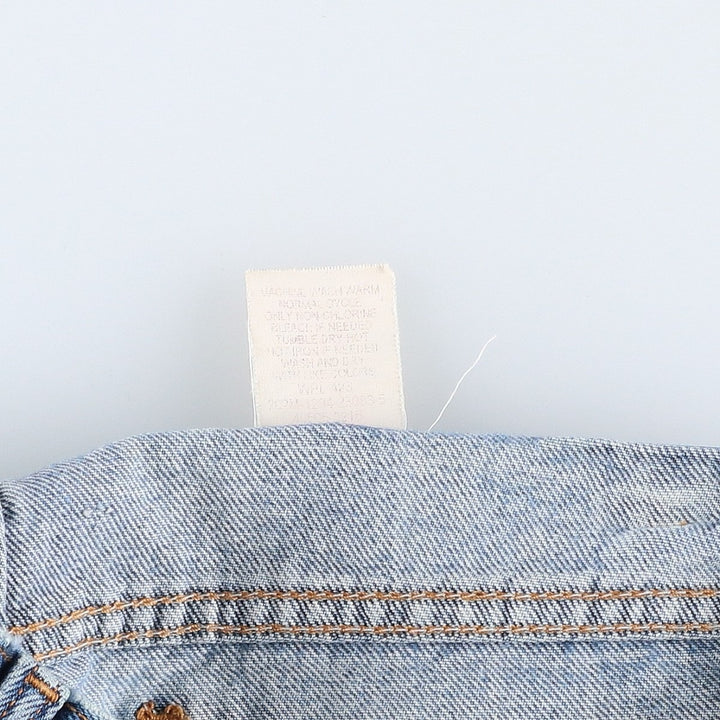 00'S Levi's 505 REGULAR FIT STRAIGHT LEG Orange Tab Tapered Denim Pants Men's W31 cotton blue type Vintage Second Hand