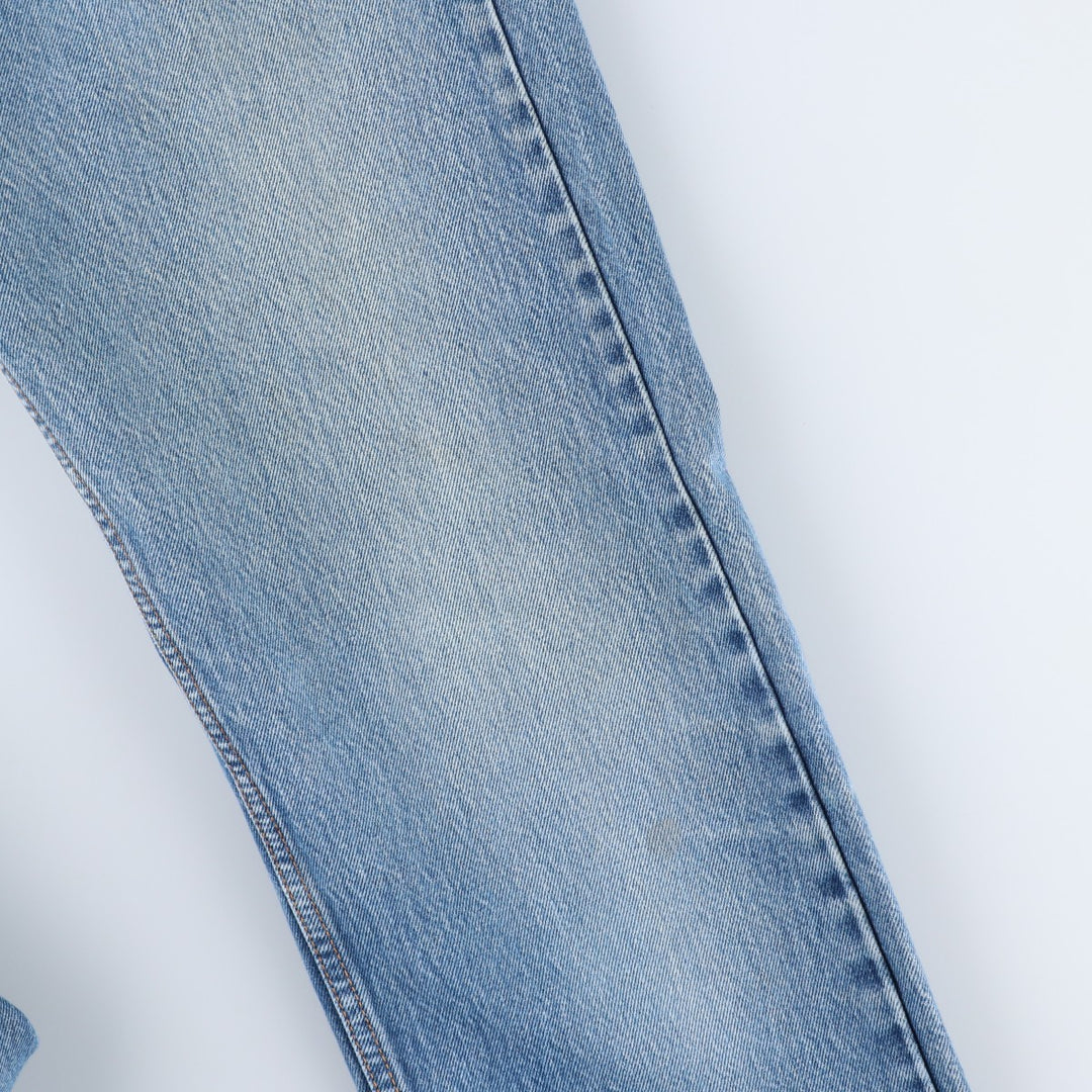 00'S Levi's 505 REGULAR FIT STRAIGHT LEG Orange Tab Tapered Denim Pants Men's W31 cotton blue type Vintage Second Hand