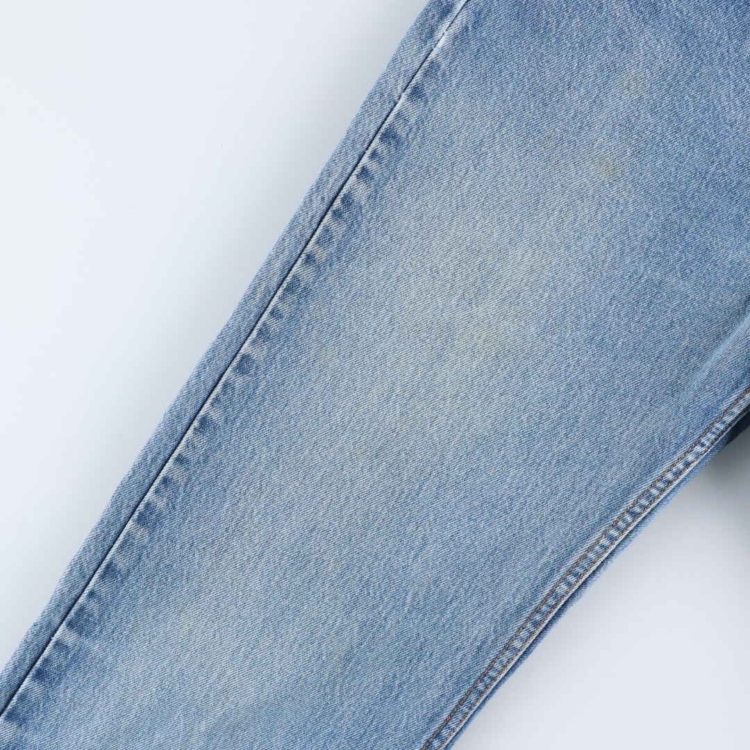 00'S Levi's 505 REGULAR FIT STRAIGHT LEG Orange Tab Tapered Denim Pants Men's W31 cotton blue type Vintage Second Hand
