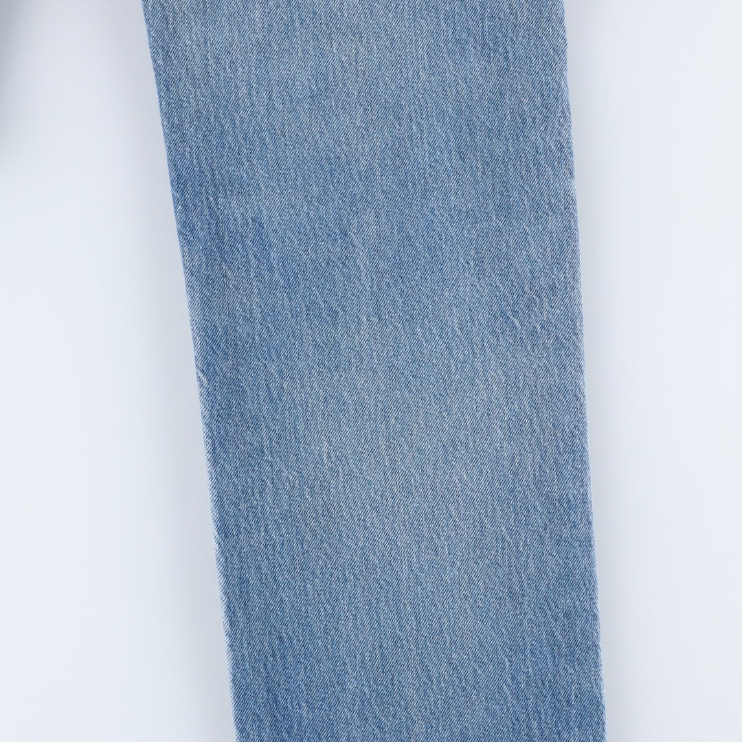 00'S Levi's 505 REGULAR FIT STRAIGHT LEG Orange Tab Tapered Denim Pants Men's W31 cotton blue type Vintage Second Hand