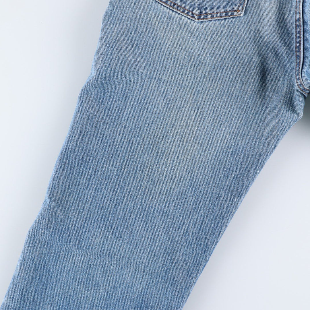 00'S Levi's 505 REGULAR FIT STRAIGHT LEG Orange Tab Tapered Denim Pants Men's W31 cotton blue type Vintage Second Hand