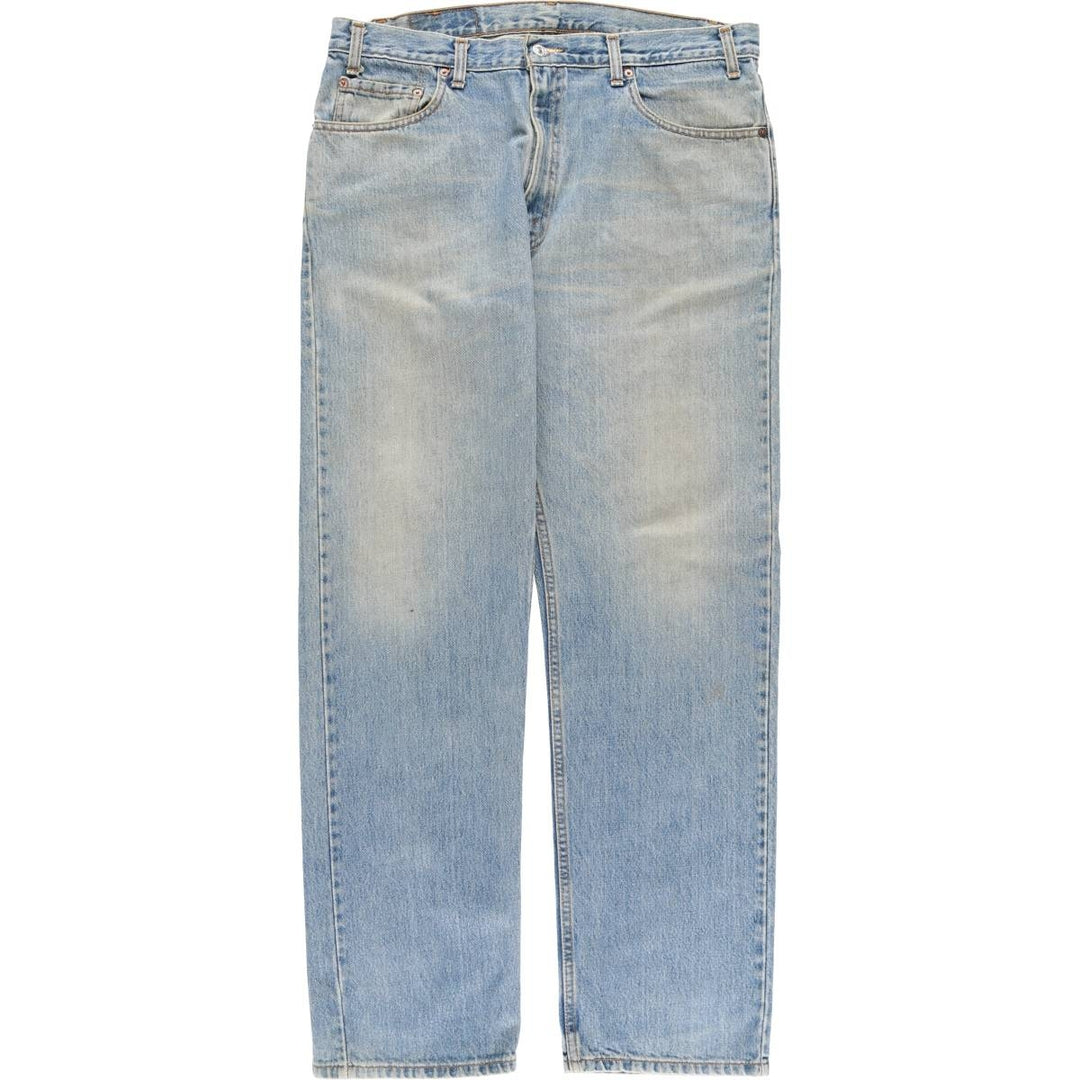 2000'S Levi's 505 Regular Fit Straight Leg Tapered Denim Pants, Made in Canada, Men's Size W37 cotton blue type Vintage Second Hand
