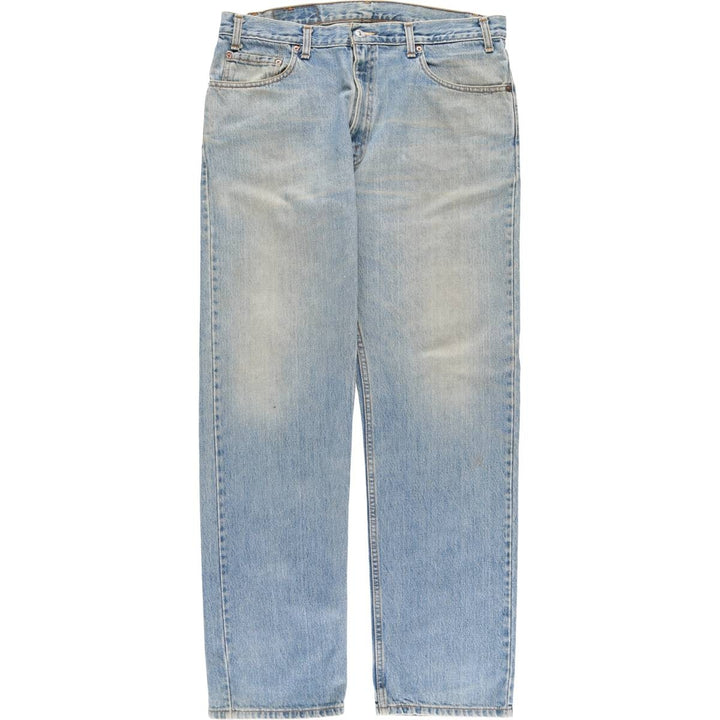 2000'S Levi's 505 Regular Fit Straight Leg Tapered Denim Pants, Made in Canada, Men's Size W37 cotton blue type Vintage Second Hand