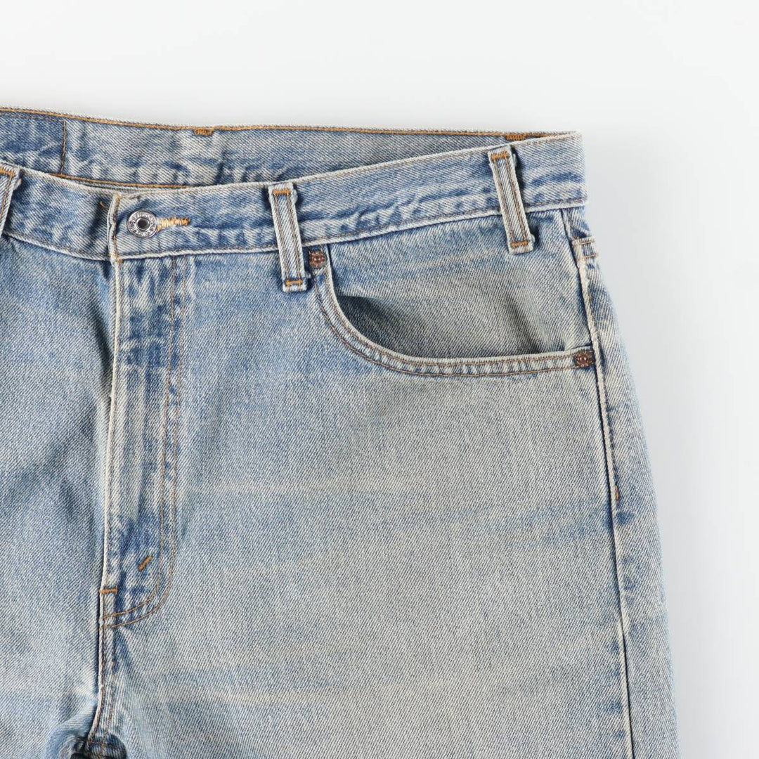 2000'S Levi's 505 Regular Fit Straight Leg Tapered Denim Pants, Made in Canada, Men's Size W37 cotton blue type Vintage Second Hand