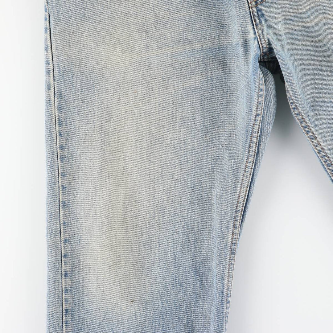 2000'S Levi's 505 Regular Fit Straight Leg Tapered Denim Pants, Made in Canada, Men's Size W37 cotton blue type Vintage Second Hand