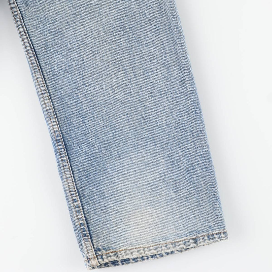 2000'S Levi's 505 Regular Fit Straight Leg Tapered Denim Pants, Made in Canada, Men's Size W37 cotton blue type Vintage Second Hand