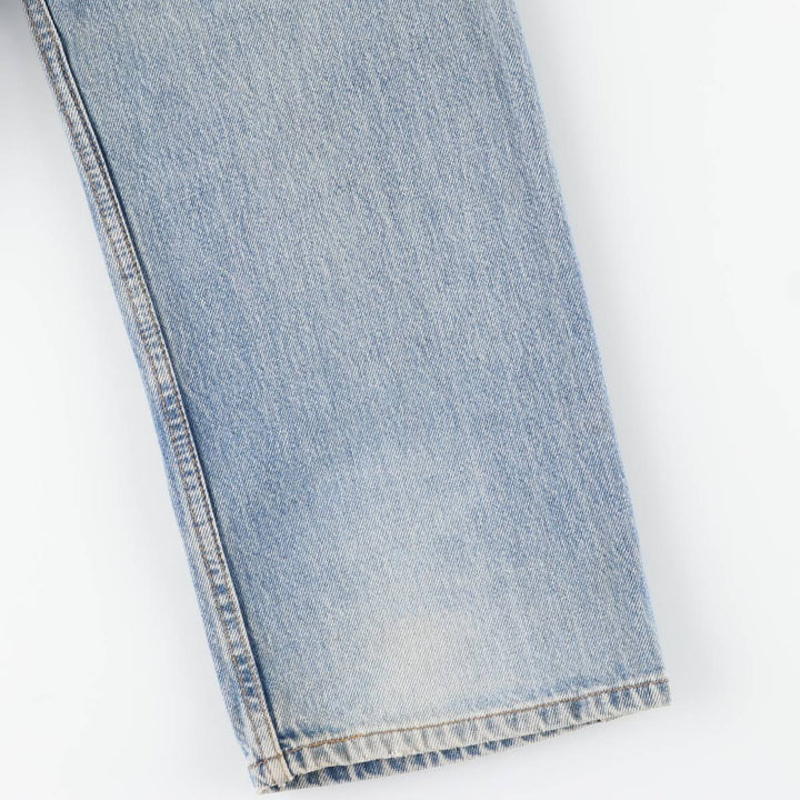 2000'S Levi's 505 Regular Fit Straight Leg Tapered Denim Pants, Made in Canada, Men's Size W37 cotton blue type Vintage Second Hand