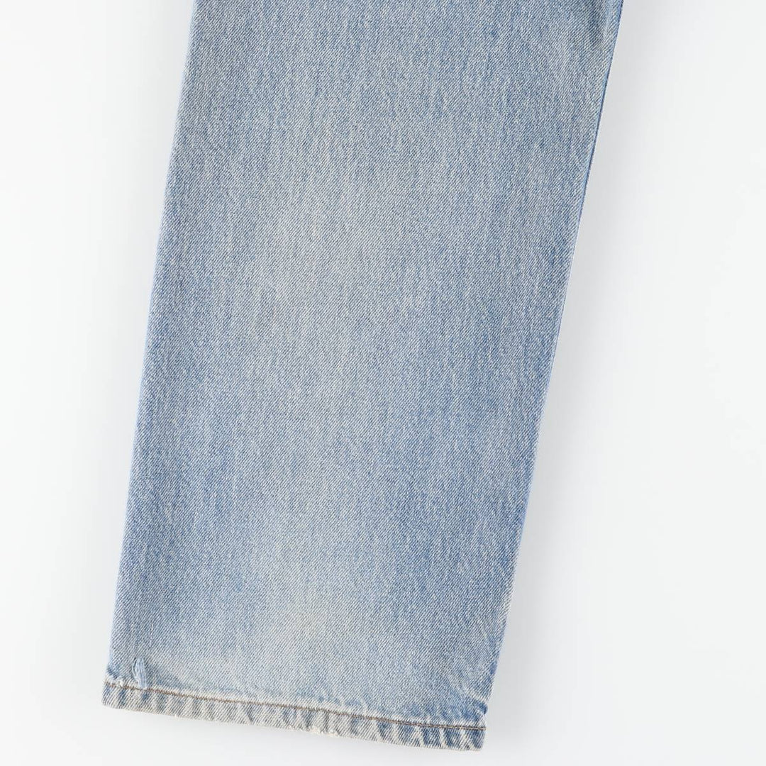 2000'S Levi's 505 Regular Fit Straight Leg Tapered Denim Pants, Made in Canada, Men's Size W37 cotton blue type Vintage Second Hand