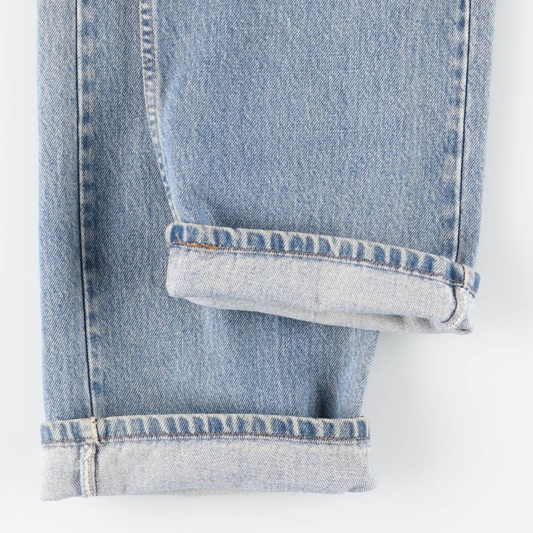 2000'S Levi's 505 Regular Fit Straight Leg Tapered Denim Pants, Made in Canada, Men's Size W37 cotton blue type Vintage Second Hand