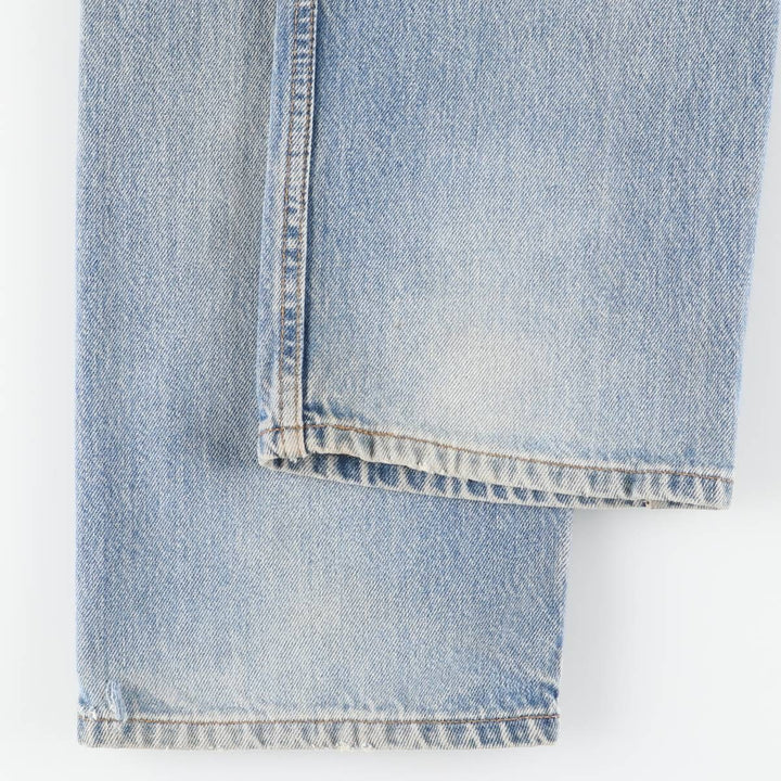 2000'S Levi's 505 Regular Fit Straight Leg Tapered Denim Pants, Made in Canada, Men's Size W37 cotton blue type Vintage Second Hand