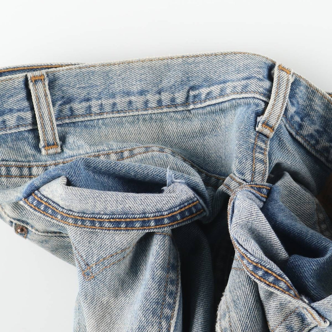 2000'S Levi's 505 Regular Fit Straight Leg Tapered Denim Pants, Made in Canada, Men's Size W37 cotton blue type Vintage Second Hand