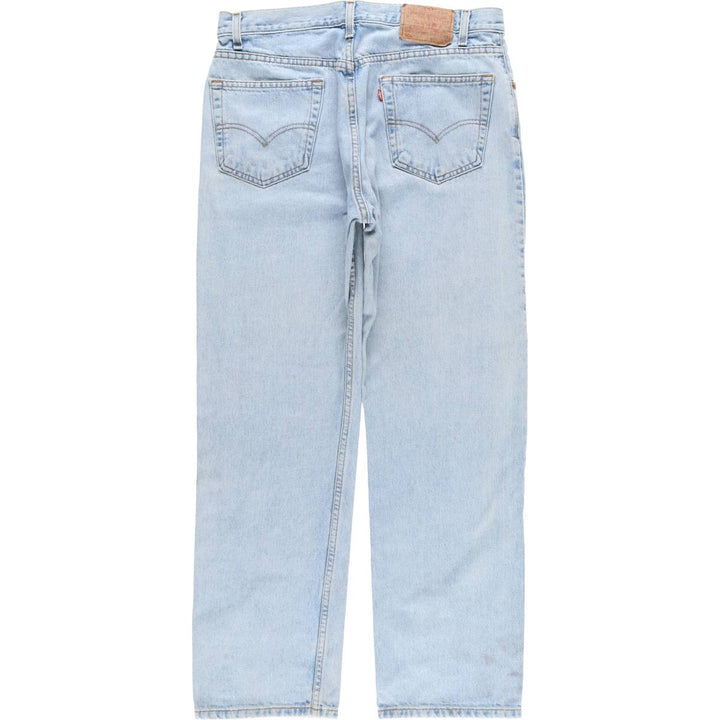 2000'S Levi's 00505-4834 Tapered Denim Pants, Men's W35 equivalent. cotton blue type Vintage Second Hand