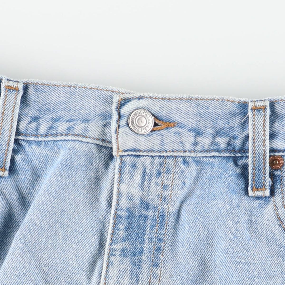 2000'S Levi's 00505-4834 Tapered Denim Pants, Men's W35 equivalent. cotton blue type Vintage Second Hand