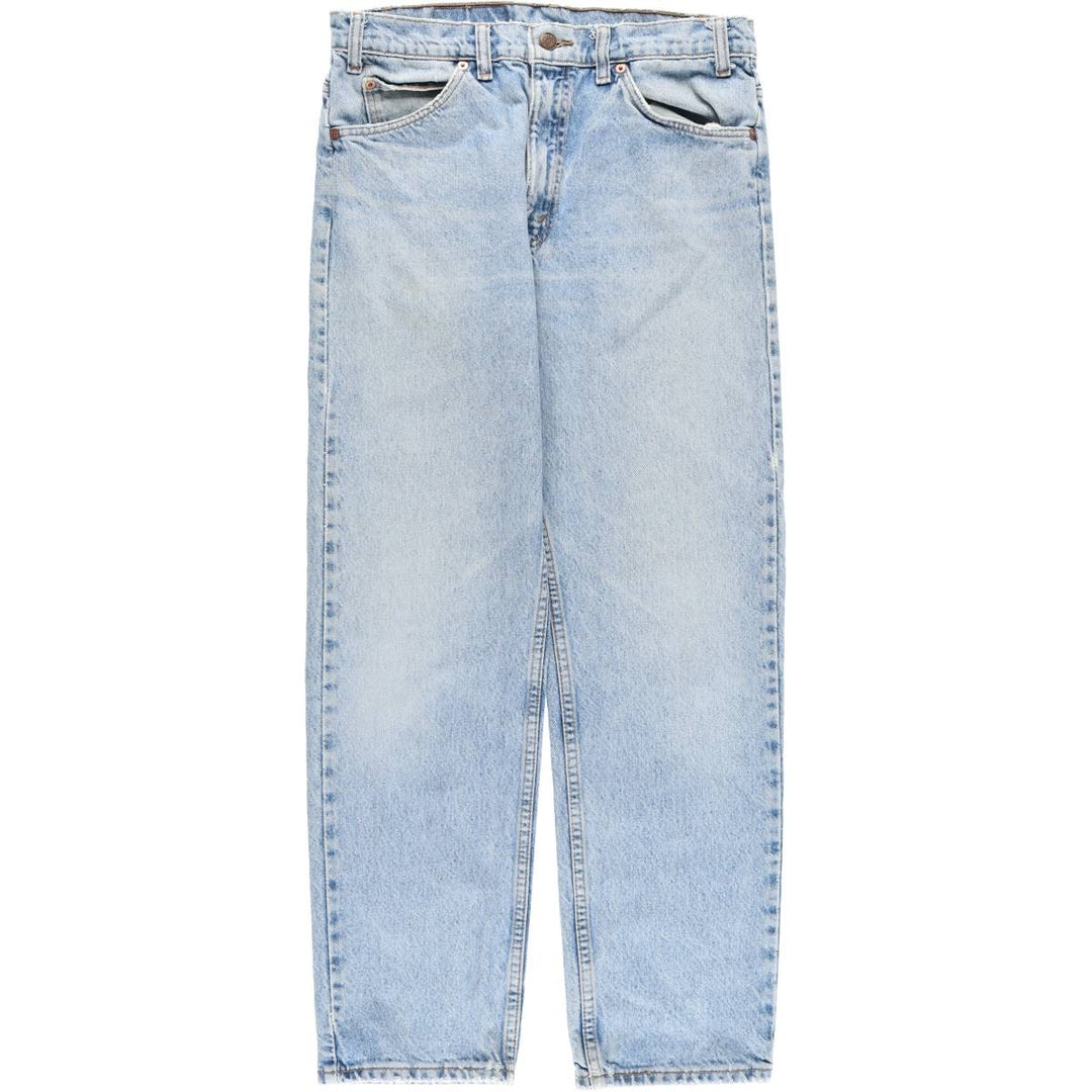 90'S Levi's 40505-0214 Regular Fit Straight Leg Orange Tab Tapered Denim Pants Men's W32 Vintage cotton blue type Vintage Second Hand