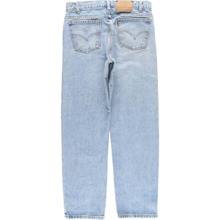 90'S Levi's 40505-0214 Regular Fit Straight Leg Orange Tab Tapered Denim Pants Men's W32 Vintage cotton blue type Vintage Second Hand