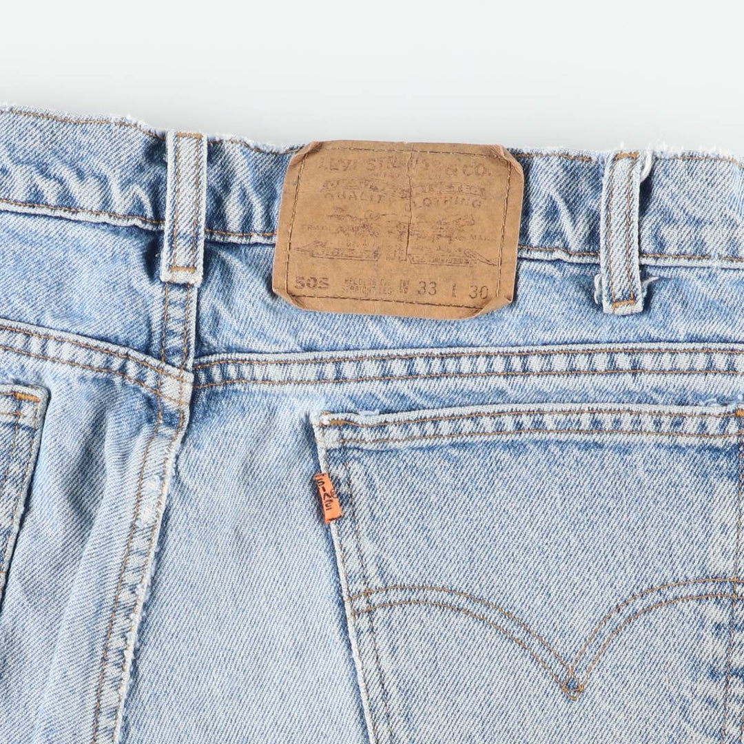 90'S Levi's 40505-0214 Regular Fit Straight Leg Orange Tab Tapered Denim Pants Men's W32 Vintage cotton blue type Vintage Second Hand
