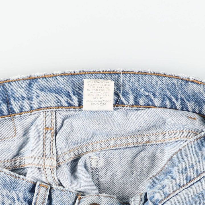 90'S Levi's 40505-0214 Regular Fit Straight Leg Orange Tab Tapered Denim Pants Men's W32 Vintage cotton blue type Vintage Second Hand
