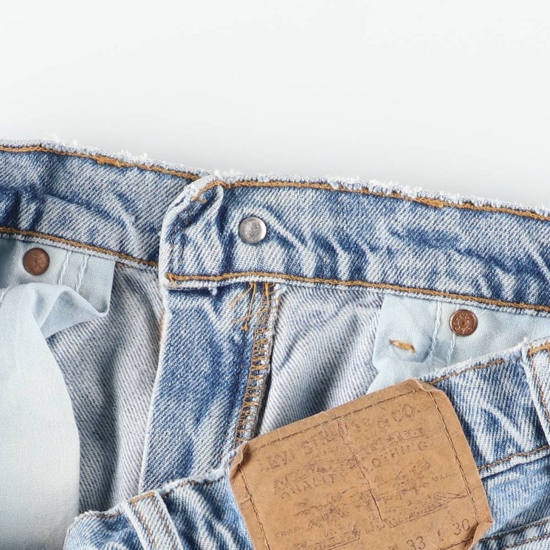 90'S Levi's 40505-0214 Regular Fit Straight Leg Orange Tab Tapered Denim Pants Men's W32 Vintage cotton blue type Vintage Second Hand