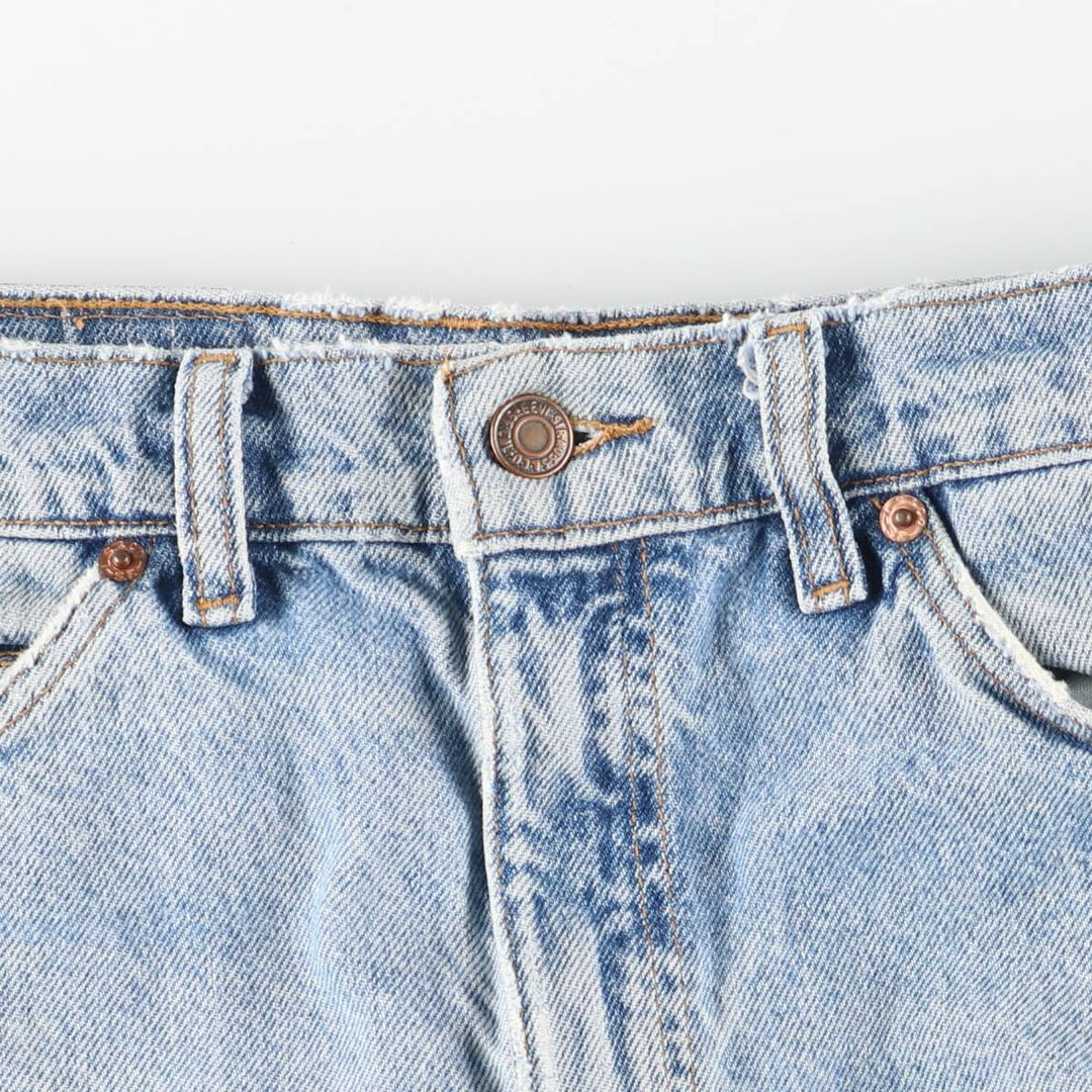 90'S Levi's 40505-0214 Regular Fit Straight Leg Orange Tab Tapered Denim Pants Men's W32 Vintage cotton blue type Vintage Second Hand