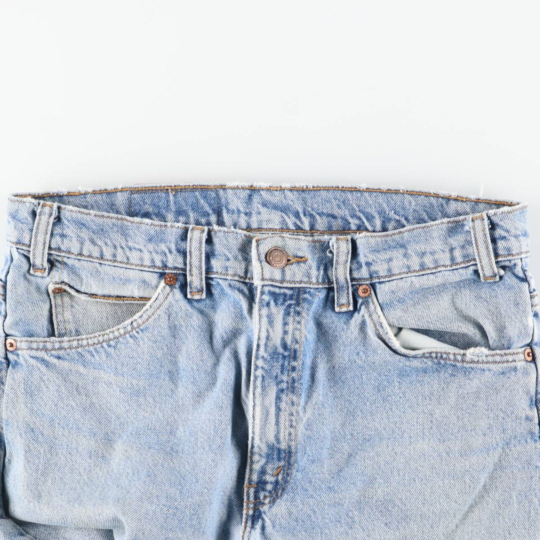 90'S Levi's 40505-0214 Regular Fit Straight Leg Orange Tab Tapered Denim Pants Men's W32 Vintage cotton blue type Vintage Second Hand