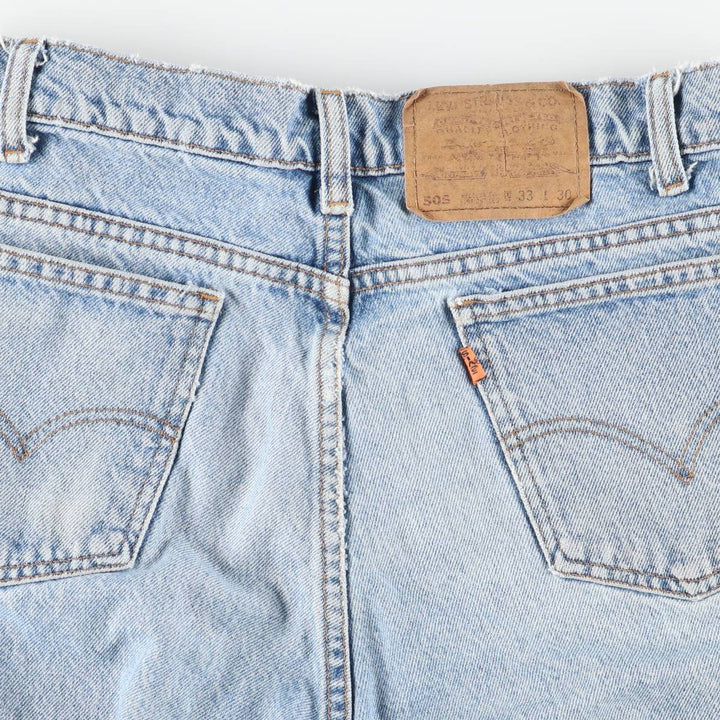 90'S Levi's 40505-0214 Regular Fit Straight Leg Orange Tab Tapered Denim Pants Men's W32 Vintage cotton blue type Vintage Second Hand