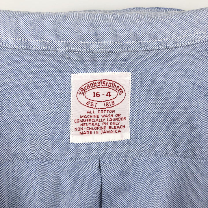 Brooks Brothers Est.1818 Long Sleeve Button-Down Shirt, Men's Size L cotton blue type Vintage Second Hand