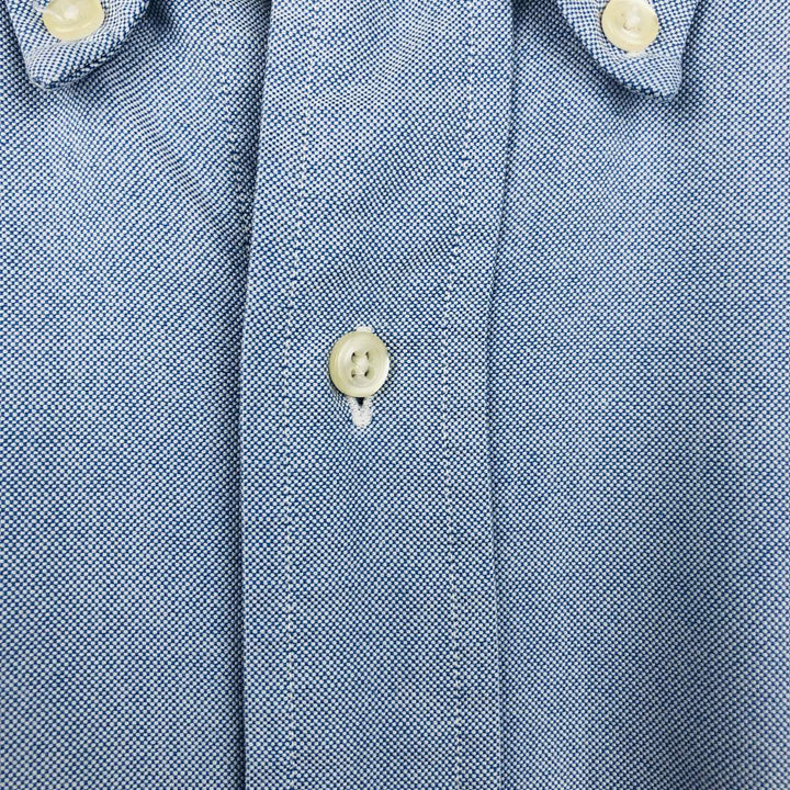 Brooks Brothers Est.1818 Long Sleeve Button-Down Shirt, Men's Size L cotton blue type Vintage Second Hand