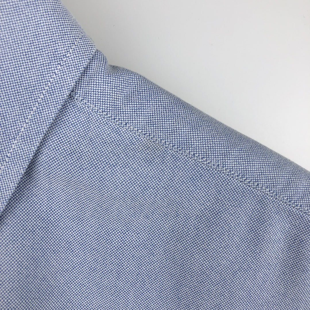 Brooks Brothers Est.1818 Long Sleeve Button-Down Shirt, Men's Size L cotton blue type Vintage Second Hand