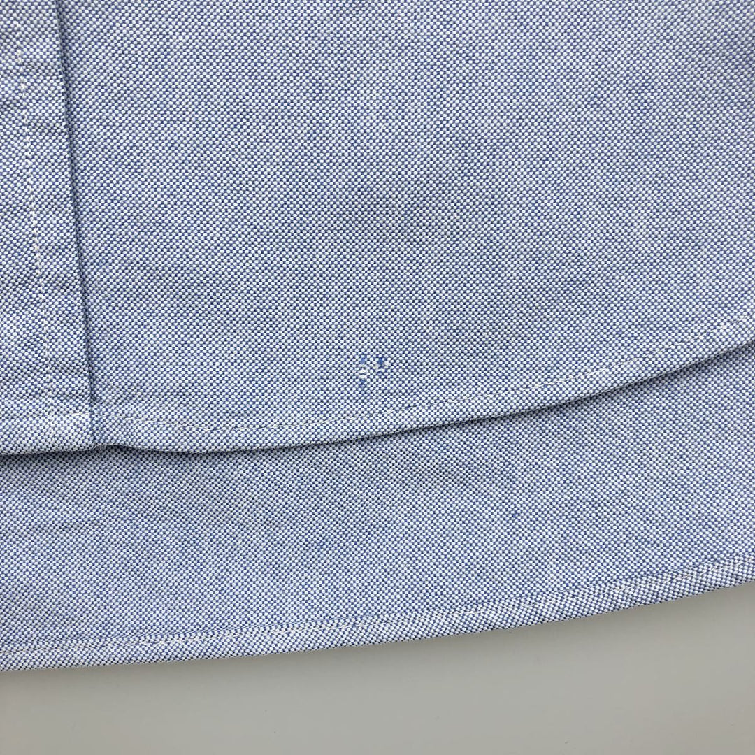 Brooks Brothers Est.1818 Long Sleeve Button-Down Shirt, Men's Size L cotton blue type Vintage Second Hand