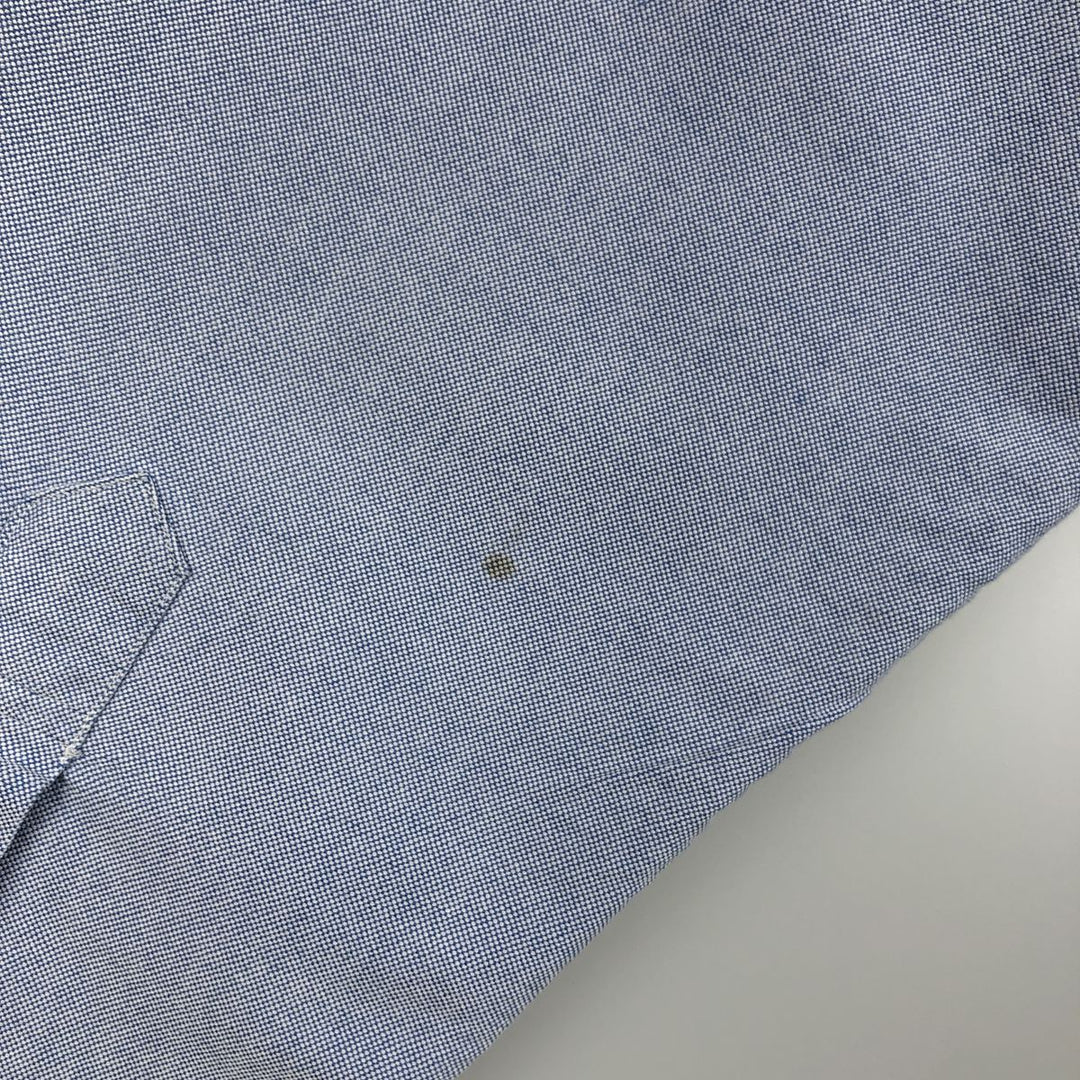 Brooks Brothers Est.1818 Long Sleeve Button-Down Shirt, Men's Size L cotton blue type Vintage Second Hand