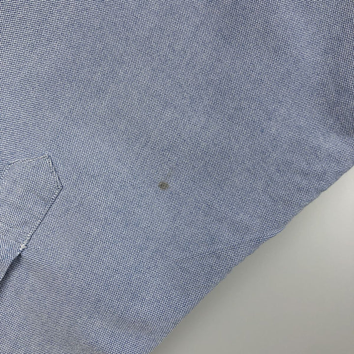 Brooks Brothers Est.1818 Long Sleeve Button-Down Shirt, Men's Size L cotton blue type Vintage Second Hand