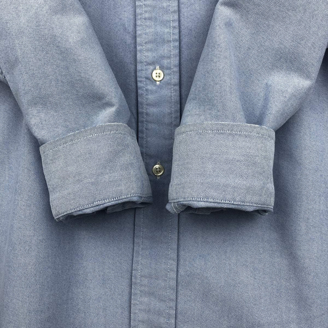 Brooks Brothers Est.1818 Long Sleeve Button-Down Shirt, Men's Size L cotton blue type Vintage Second Hand