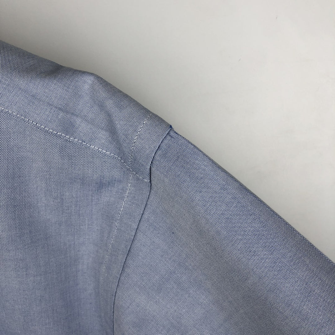 Brooks Brothers 346 Regular Fit Long Sleeve Button-Down Shirt, Men's Size L cotton Blue type light blue Vintage Second Hand
