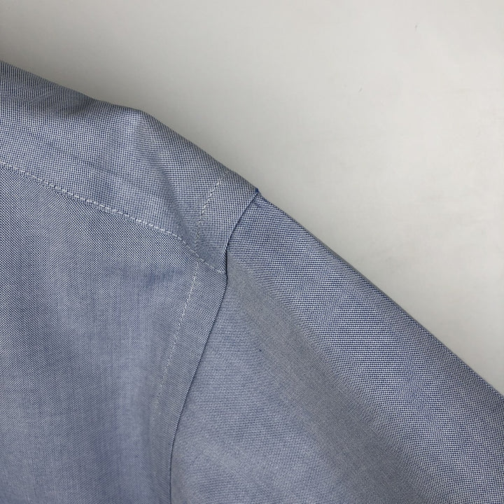 Brooks Brothers 346 Regular Fit Long Sleeve Button-Down Shirt, Men's Size L cotton Blue type light blue Vintage Second Hand