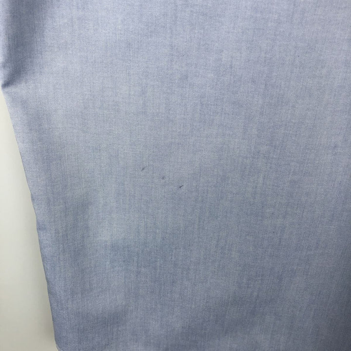 Brooks Brothers 346 Regular Fit Long Sleeve Button-Down Shirt, Men's Size L cotton Blue type light blue Vintage Second Hand