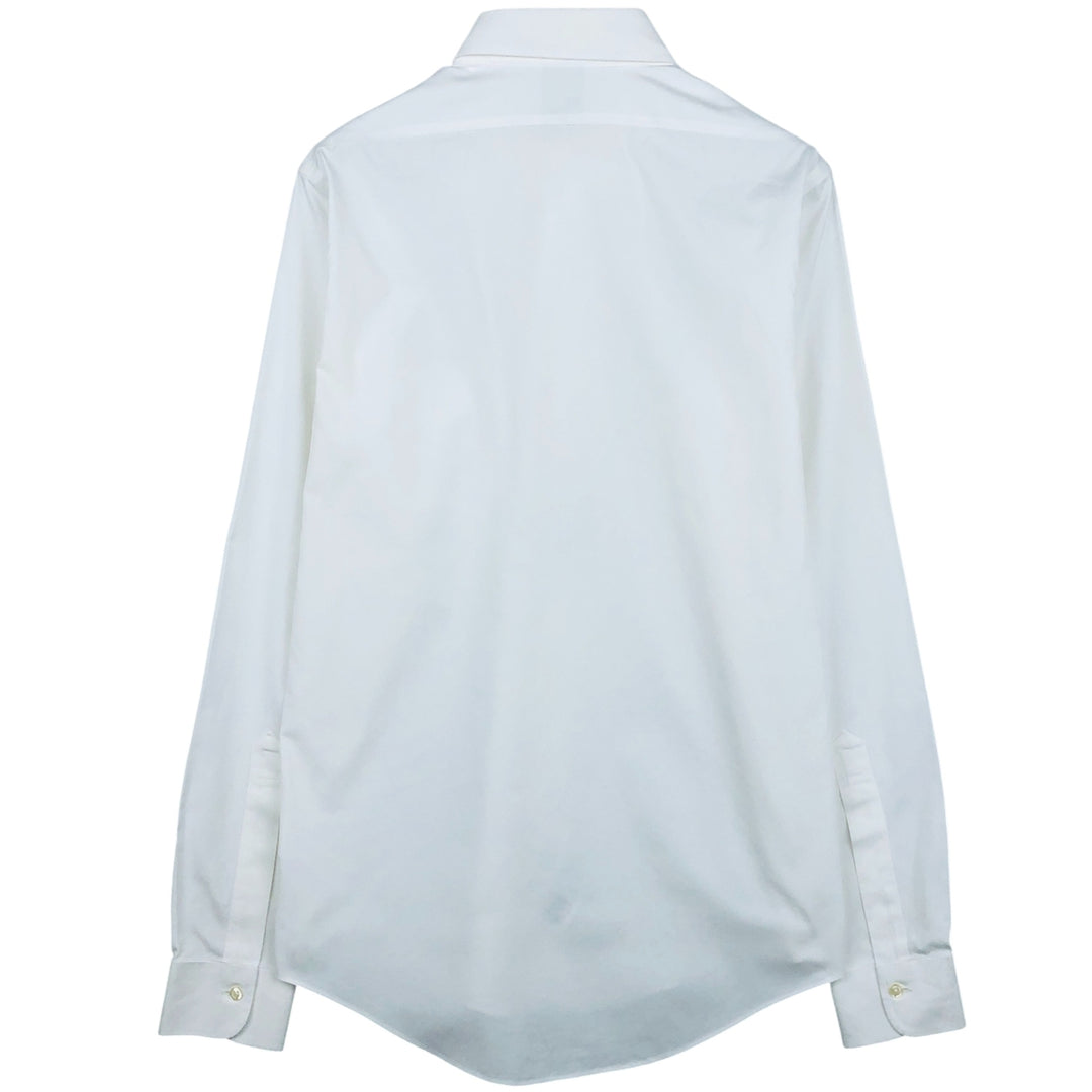 Brooks Brothers Est. 1818 Classic Long Sleeve Button-Down Shirt, Men's Size Medium cotton white type Vintage Second Hand