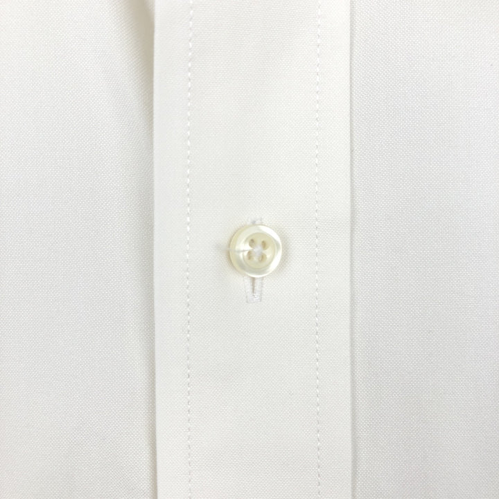 Brooks Brothers Est.1818 REGENT Long Sleeve Cotton Shirt, Men's Size L cotton white type Vintage Second Hand