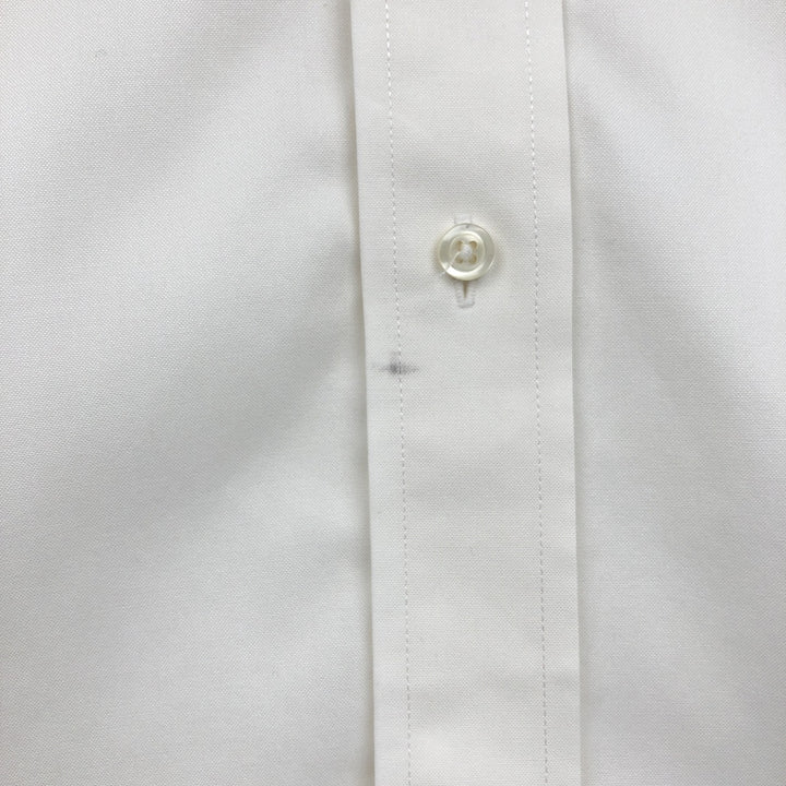 Brooks Brothers Est.1818 REGENT Long Sleeve Cotton Shirt, Men's Size L cotton white type Vintage Second Hand