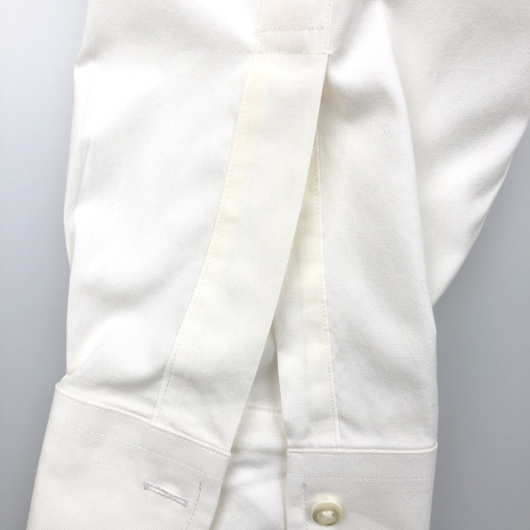 Brooks Brothers Est.1818 REGENT Long Sleeve Cotton Shirt, Men's Size L cotton white type Vintage Second Hand