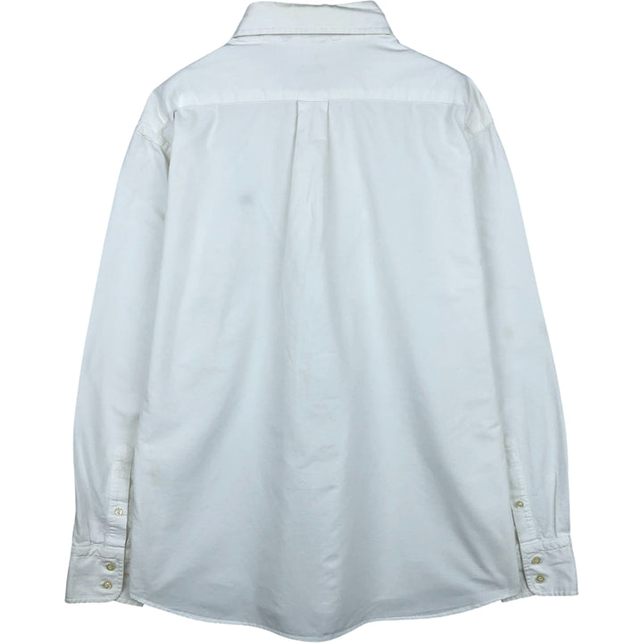 Burberry's London Classic Fit long-sleeved button-down shirt, men's size L unclear white type Vintage Second Hand