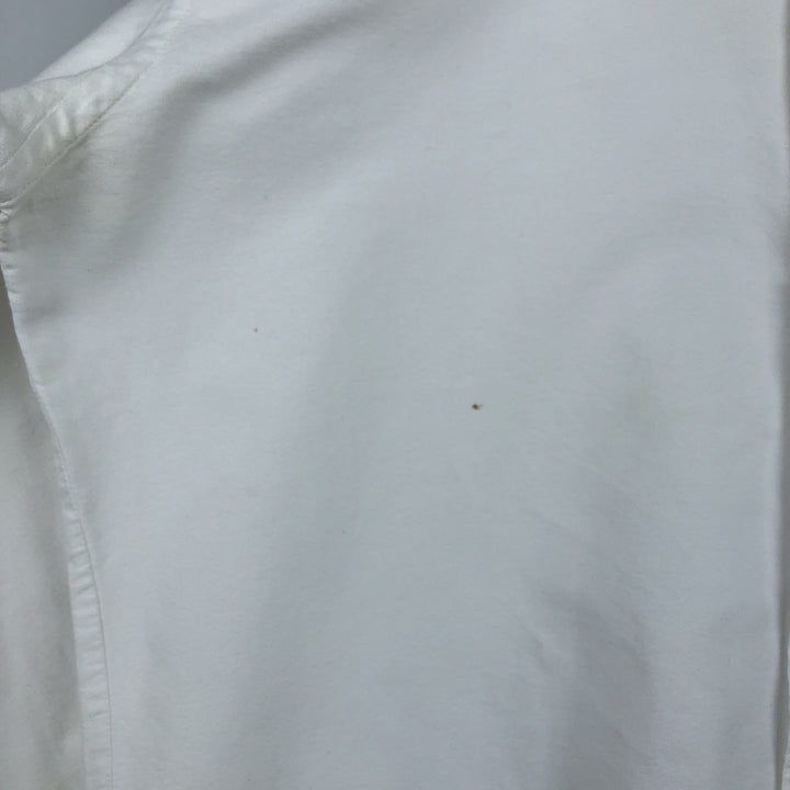 Burberry's London Classic Fit long-sleeved button-down shirt, men's size L unclear white type Vintage Second Hand