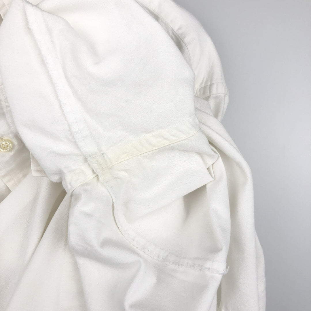 Burberry's London Classic Fit long-sleeved button-down shirt, men's size L unclear white type Vintage Second Hand