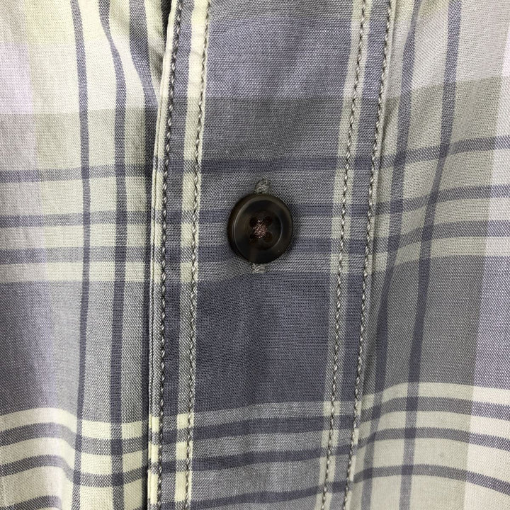 Carhartt Rugged Flex Relaxed Fit Check Pattern Long Sleeve Work Shirt, Men's XL cotton green type yellow green Vintage Second Hand