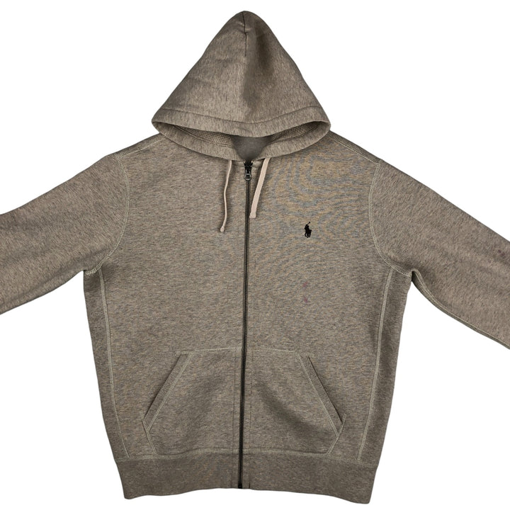Ralph Lauren POLO RALPH LAUREN Sweat Full Zip Hoodie Men's L size cotton unbleached Vintage Second Hand
