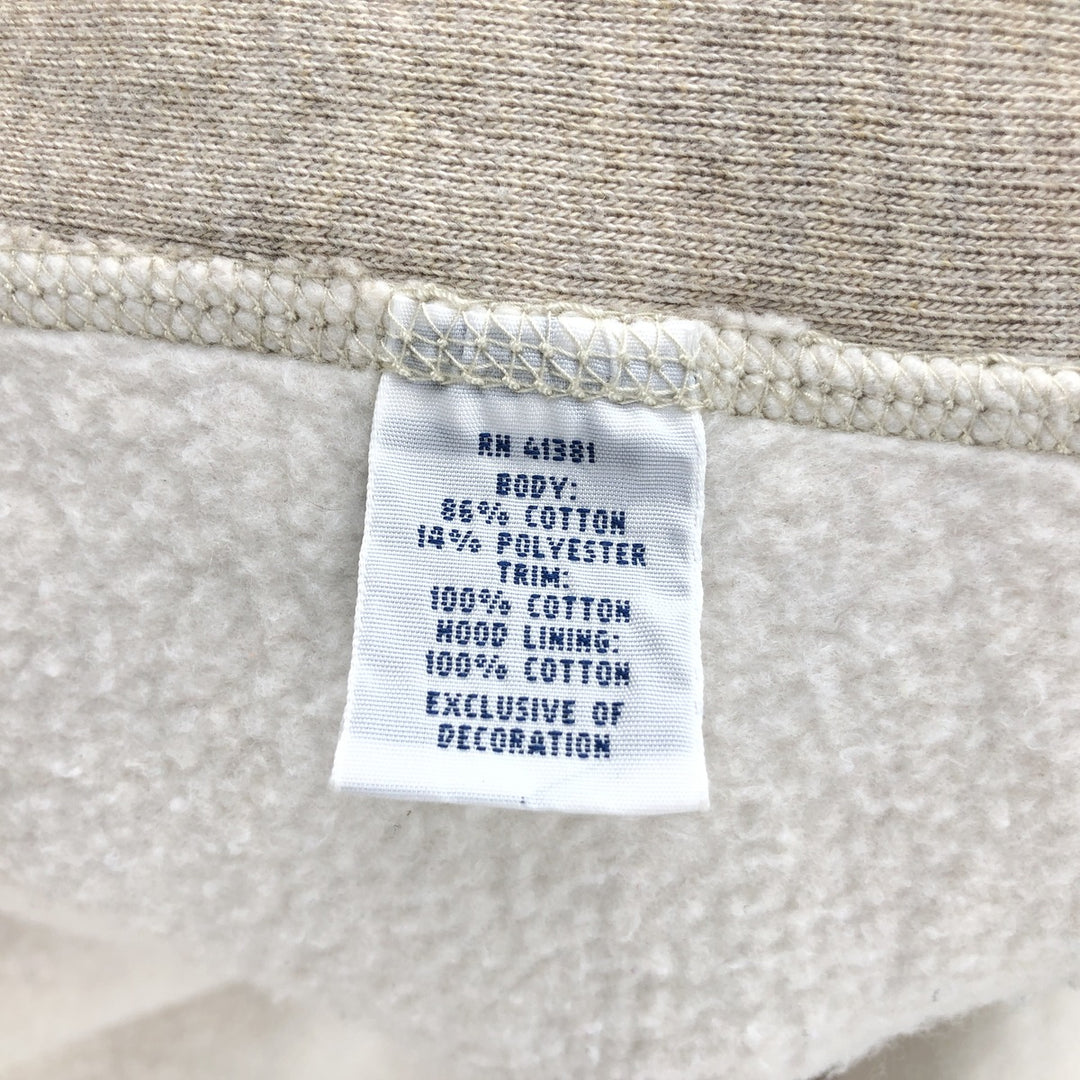 Ralph Lauren POLO RALPH LAUREN Sweat Full Zip Hoodie Men's L size cotton unbleached Vintage Second Hand