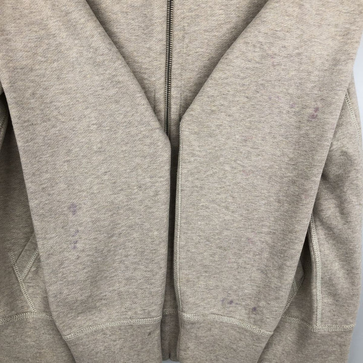 Ralph Lauren POLO RALPH LAUREN Sweat Full Zip Hoodie Men's L size cotton unbleached Vintage Second Hand
