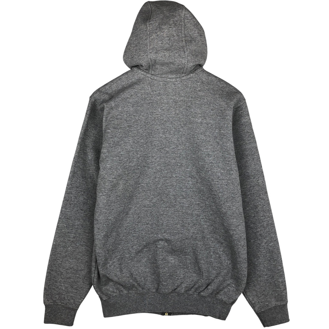 Carhartt Loose Fit Full-Zip Hoodie, Men's Size Small cotton gray type Vintage Second Hand